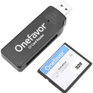 한 가지 선호도가 높은 CompactFlash 카드 리더, CF 메모리 USB 리더 /라이터(32MB 포함)