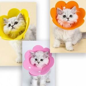 팰트 강아지 고양이 넥카라 깔때기 반려동물 부직포 M=옐로우