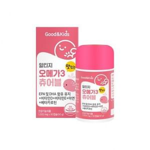 내츄럴플러스 - 굿앤키즈 알티지 오메가3 츄어블 1000mg x 90캡슐
