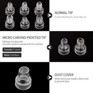 H2O2 물 산소 제트 껍질 Hydrafacial 미세 박피술 액세서리에 대 한 9pcs 머리 교체 하이드로 Dermabrasion 플라스틱