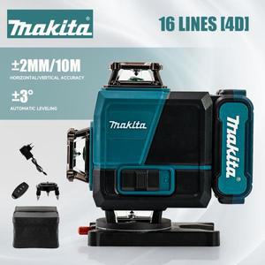 3D/4D 12/16 라인 360 ° 삼각대가 있는 셀프 레벨링 레이저 Makita 도구용 수평 및 전문