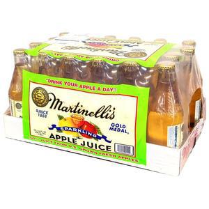 마르티넬리 스파클링 사과주스 296ml x 24병