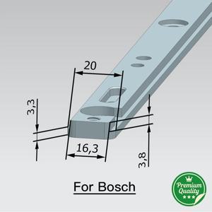 디월트호환 또는 BOSCH 테이블 톱용 HONGDUI TB01 마이터 게이지 슬롯 바 가이드