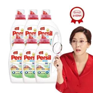퍼실 세탁세제 센서티브젤 1.35L×6개 일반 드럼 겸용