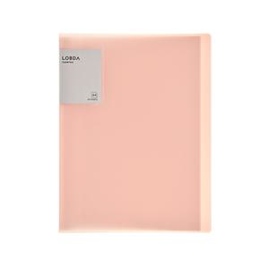 모나미 롭다 클리어파일 40P 소일핑크