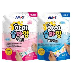 아모스 아이슬라임 액티 2.1L + 베이스 2.1L 각 1개(총 2개)
