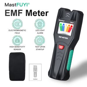 MASTFUYI 휴대용 카운터 전문 테스터 5 LED EMF 계량기 자기장 검출기 유령 사냥 초자연적 장비