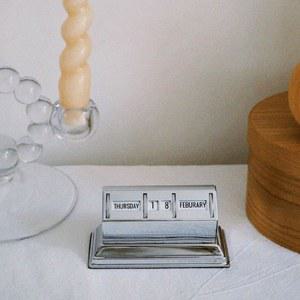 메탈캘린더 빈티지 Perpetual Calendar 인테리어 만년달력 BL540303X