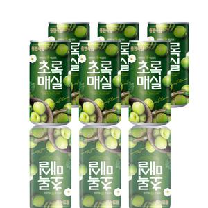미니 캔음료 웅진 초록매실 180mlx60캔