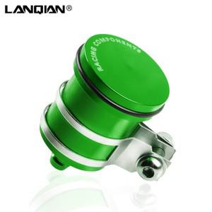 오토바이 브레이크 용품 범용 CNC 오토바이 후방 브레이크 유체 저장소 클러치 탱크 오일 유체 컵 KAWASAKI