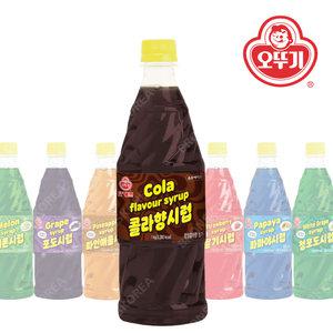 오뚜기 콜라향 슬러시 1kg 슬러쉬 시럽 원액 음료