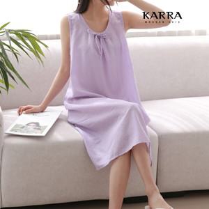KARRA 고방체크시어서커원피스_A4M0347
