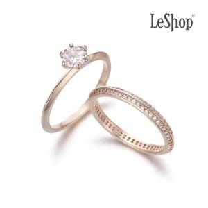[르샵주얼리] 14K 캐럿 반지 2종 세트(GoldPlated)_LJ0827BRR