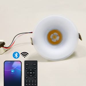 가본조명 IOT COB 스노우 3인치 다운라이트 10W 삼색변환 디밍 리모컨 별매 매입등 간접조명