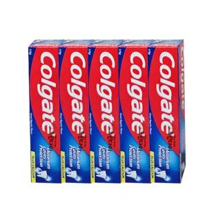 콜게이트 맥시멈 캐비티 프로텍션 그레이트 레귤러 플레이버 치약 175g x5개