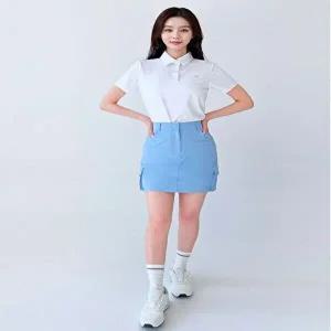 여성 스포츠 기능성골프웨어 카고미니스커트-WFGOPNJ