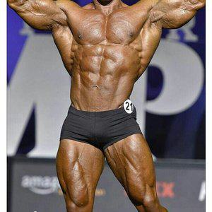 [메트로메일웨어][POSINGWEAR] IFBB 클래식보디빌딩 트렁크 블랙