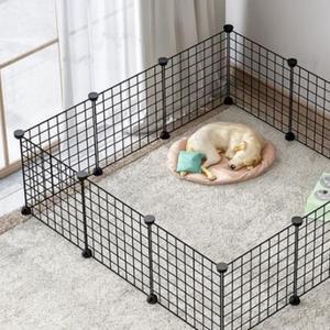 C7_강아지 고양이 반려동물 울타리 펜스 세트 옵션2