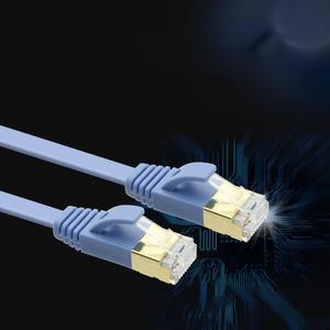 [XB45I54K]Coms 랜케이블 Cat7 플랫 10M 랜선 인터넷선