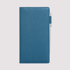 [2025년 속지포함]슈렁큰 소가죽 CEO 수첩 다이어리(코발트블루,9.5x17cm)D10376