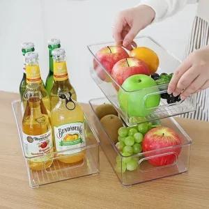 에이치플러스몰 냉장고 식재료 진열대 보관함 정리트레이 냉장고트레이 맥주캔홀더 음료수홀더
