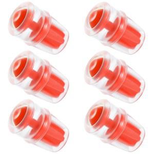 오스프리용 PEUTIER 6pcs 바이트 밸브 교체 시스, 하이드레이션 팩 시스템용 실리콘 노즐 마우스피스