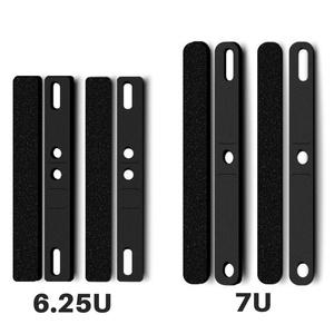 DIY 기계식 키보드용 스페이스바 방음 폼 소음 흡수 코튼 6.25U 7U 음소거 도구 4PCs/세트