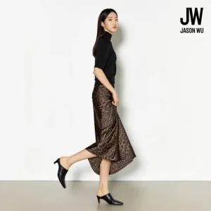 제이슨우 25FW Sena 레오파드 새틴 스커트 1종 (1 COLORS)