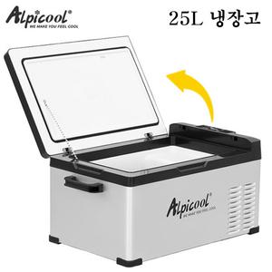 알피쿨 25L 차량용 냉장고/캠핑 냉장고/포터블 쿨러
