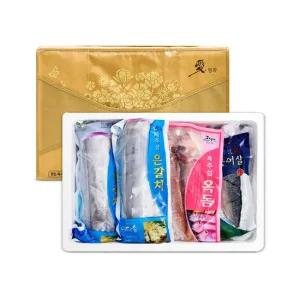 [이제주섬] 수산물 선물세트2호/옥돔(대)220g2마리+갈치(특대)400g1마리+고등어살(대)1.5kg(7