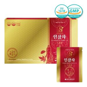 인삼차 과립 100포 면역력증진 피로개선 국내산 6년근 인삼 진세노사이드 설 추석 선물