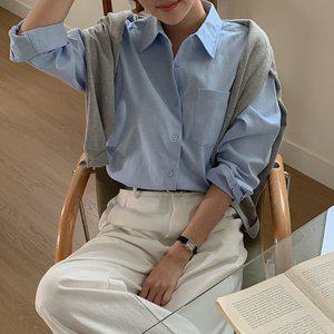 [공구우먼] [엠디픽,2가지옵션] 비클래식 옥스포드 셔츠 77369 빅사이즈 여성의류