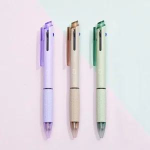(퓨어바이올렛) 에프엑스 제타 3색 0.5mm 12개 1타/삼색/3색/볼펜/멀티펜/사무실/필기구/선물용/학생용/필