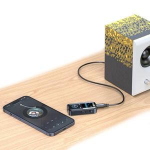 BT 5.4 수신기 무선 오디오 3.5mm 잭 Aux 어댑터 지원 TV/자동차/PC/홈 스테레오/스피커 용 카드