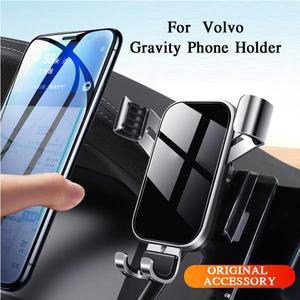 차량용 휴대폰 거치대 볼보 XC60 S90 V90 S60 V60 특수 GPS 중력 내비게이션 브래킷 지지대