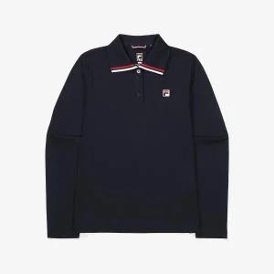 [휠라](강남점)[FILA] 피케 스판 긴팔 카라티 (FS2TLF3351F_INA)