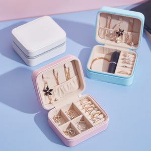 미니 악세사리 보관함 7종 휴대용 쥬얼리 귀걸이 반지 목걸이 멀티 포켓 파우치 케이스 보석함