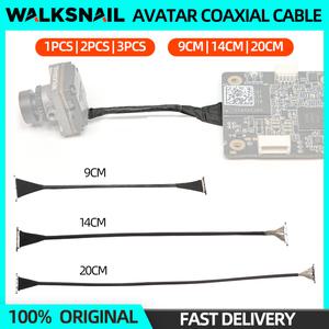 1/2/3개 세트 Walksnail 아바타 HD FPV VTX 동축 케이블 나노 카메라9cm/14cm/20cm 교체 액세서리