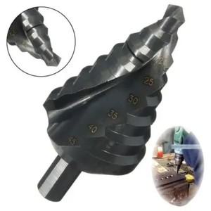 HSS 티타늄 스텝 드릴 비트, 8 단계 콘 홀, 가지 크기, 10, 45mm