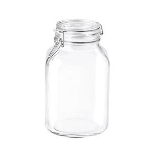 보르미올리 유리병 압축 밀폐용기 과일청병 3000ml/다용도/밀폐/슬림/글라스락/진공/보관/내열/클립/숨쉬는