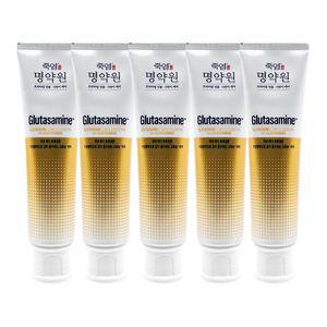 [홈쇼핑 최신상] 엘지 명약원 글루타사민 치약 120g 5개 죽염 잇몸  시린이 케어