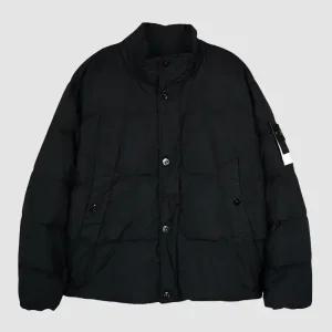 스톤아일랜드 25FW 크링클랩스 와펜 패딩 블랙 K2S15 4100010 S0A23 V0029