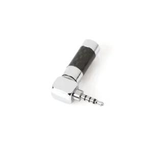 로듐도금 2.5mm 4극 단자 플러그 오디오 케이블 연결단자 (WFJUQQV)