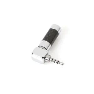로듐도금 2.5mm 4극 단자 플러그 오디오 케이블 연결단자 (WFJUQQV)