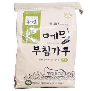 [봉평촌] 메밀부침가루2호 800g c41415