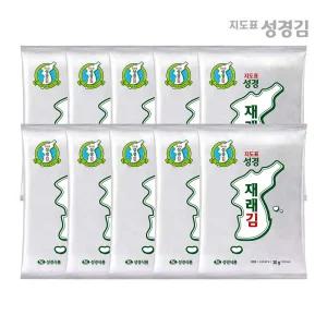 지도표성경김 잘라먹는 재래 전장김 30g 10봉