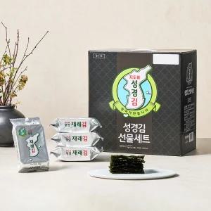 지도표성경김 실속형 감사1호 선물세트(재래식탁 4g*18봉)