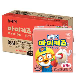 [대상웰라이프] 마이밀 마이키즈 딸기맛 150ml x 24팩, 1박스