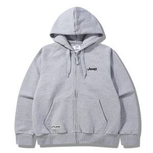 지프 에센셜 스몰로고 후드집업 (JQ5TZU002MG)