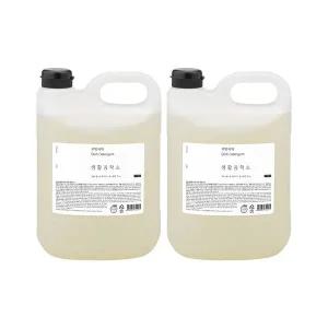 [생활공작소] 친환경 대용량 주방세제 4L x 2개 / (바질/쌀뜨물/자몽 택1)